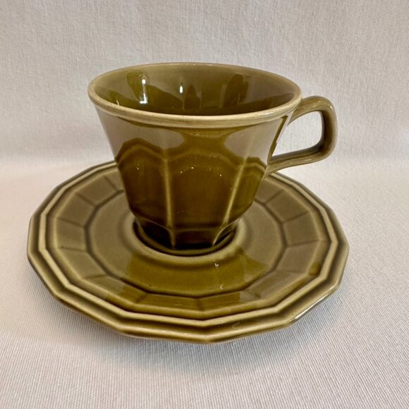 Very Rare find, Set of 4, Homer Laughlin, Dover Pattern, Cups with Saucers - Picture 1 of 8